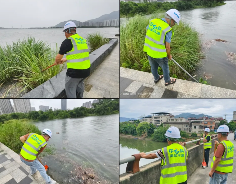 闽侯：迎风护河湖 防汛守安澜